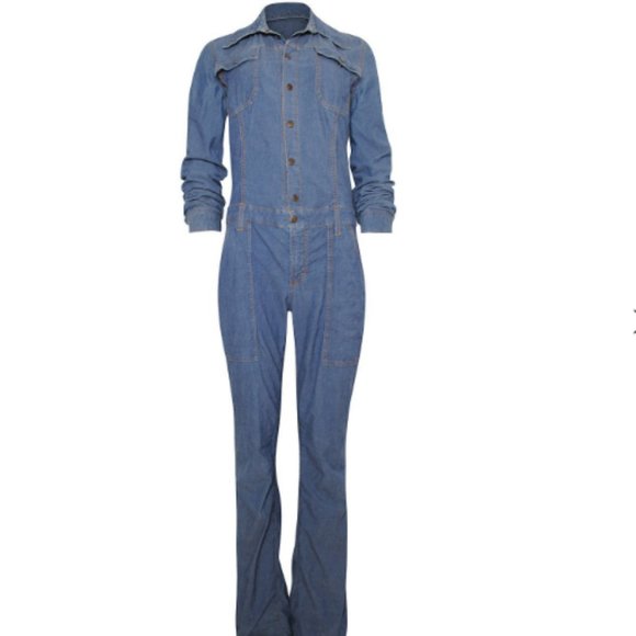 DOLCE & GABBANA Denim Jumpsuit - Picture 1 of 9